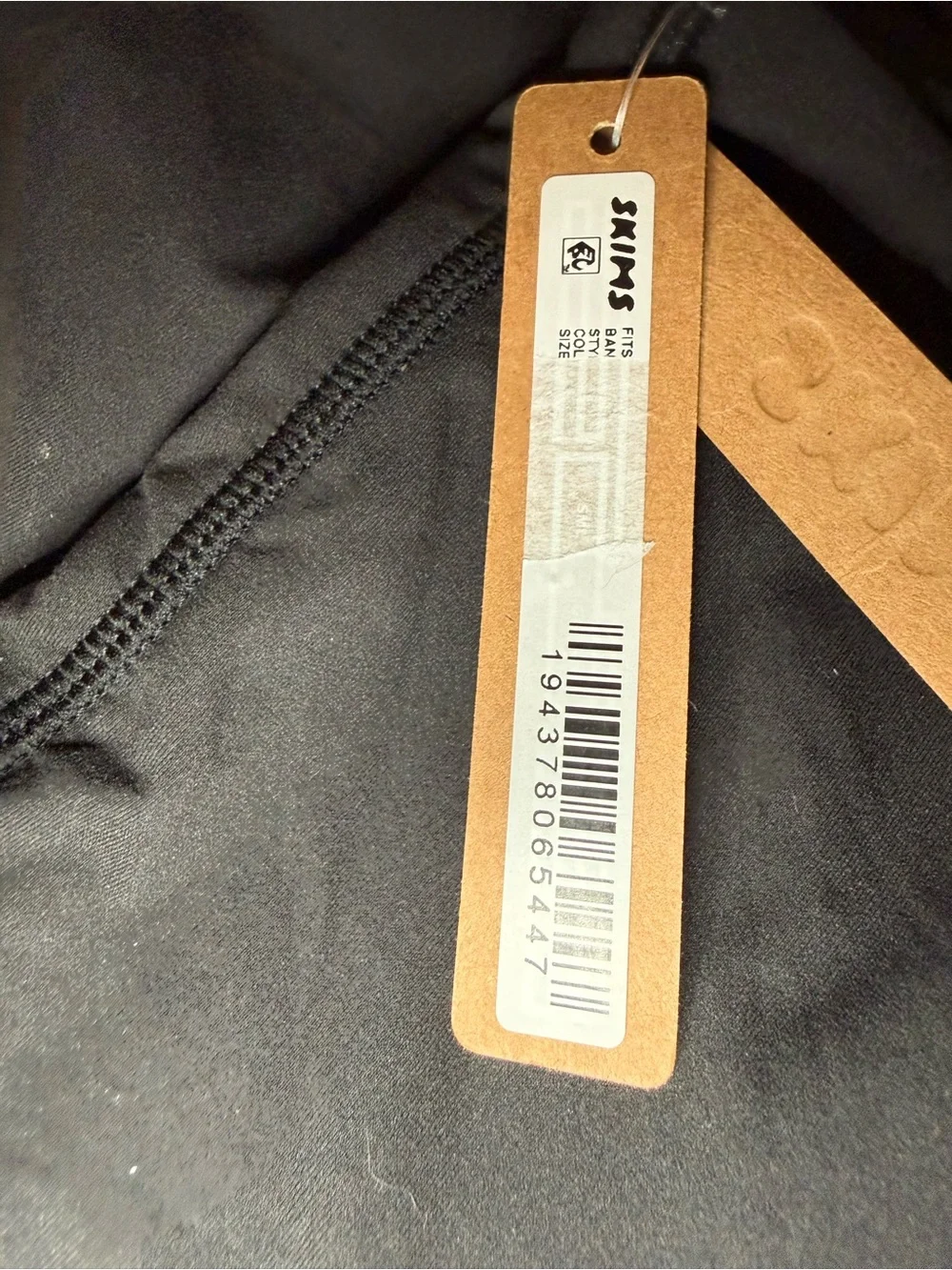 SKIMS Black Bandeau - Picture 5 of 6